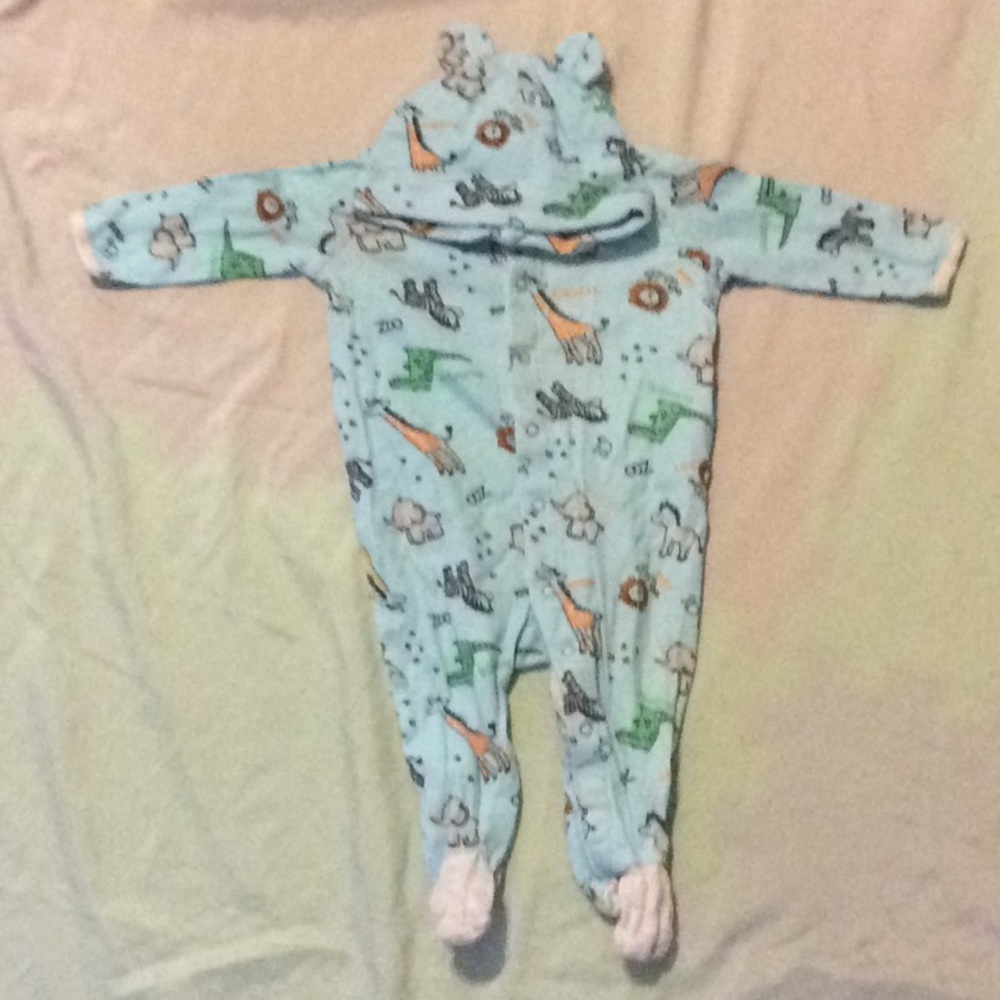 Baby boy jungle animals  pajamas